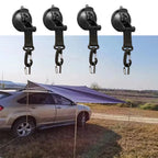 Heavy-Duty Suction Cup Anchors for Camping and Car Awnings