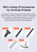Cordless Handheld Vacuum Cleaner for Home and Car