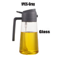 2-in-1 Glass Oil Sprayer and Dispenser for Cooking