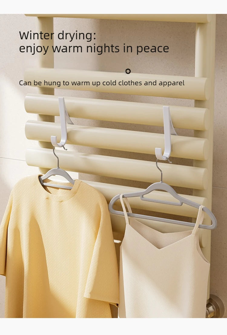 Multifunctional Non-Drilling Radiator and Bathroom Hook - 12