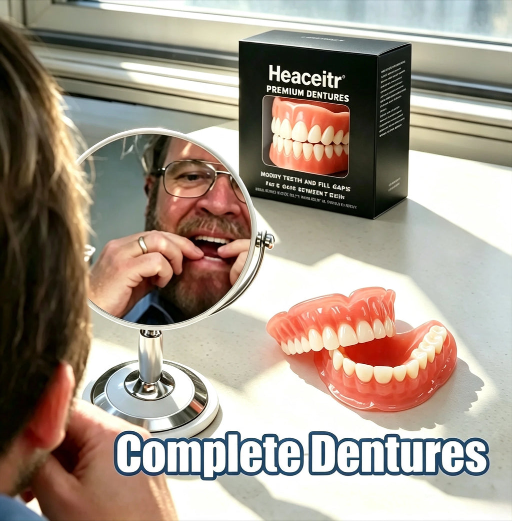 Custom Fit Silicone Comfort Dentures