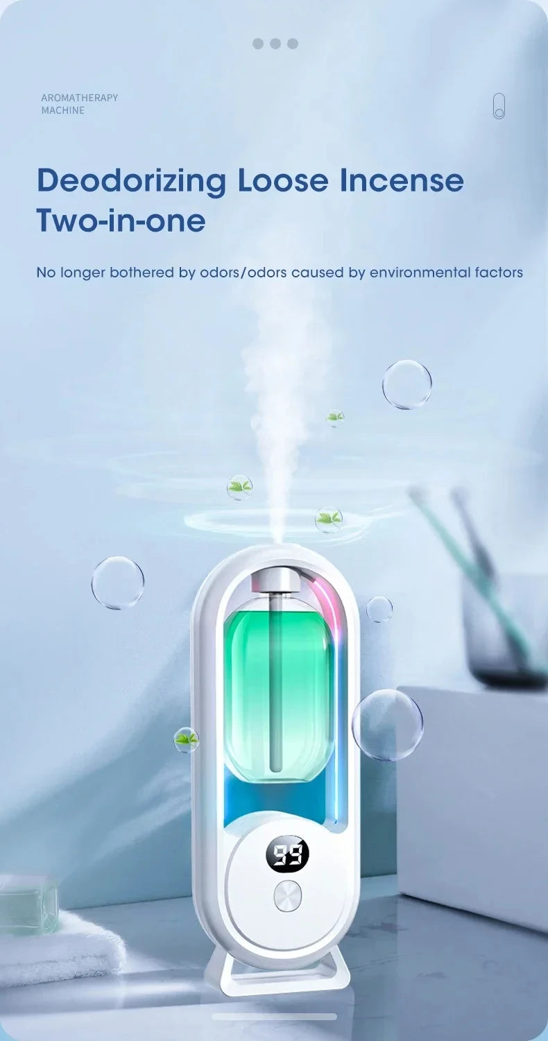 Automatic Essential Oil Scent Diffuser for Home Fragrance
