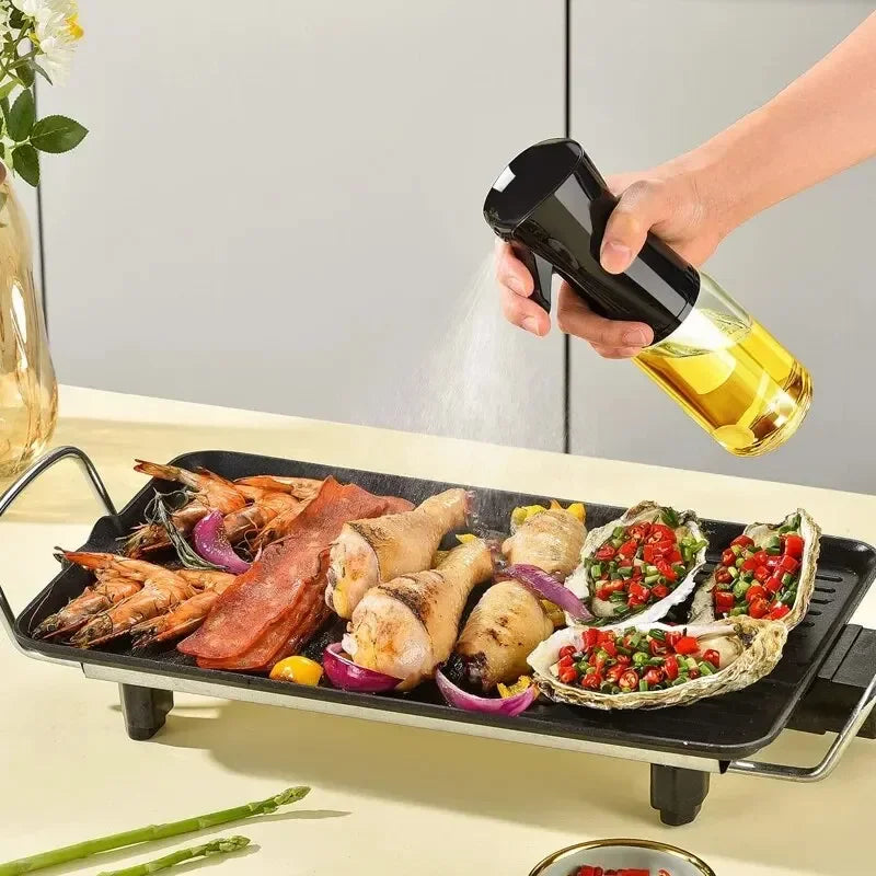 Refillable Oil Spray Bottle for Kitchen Cooking