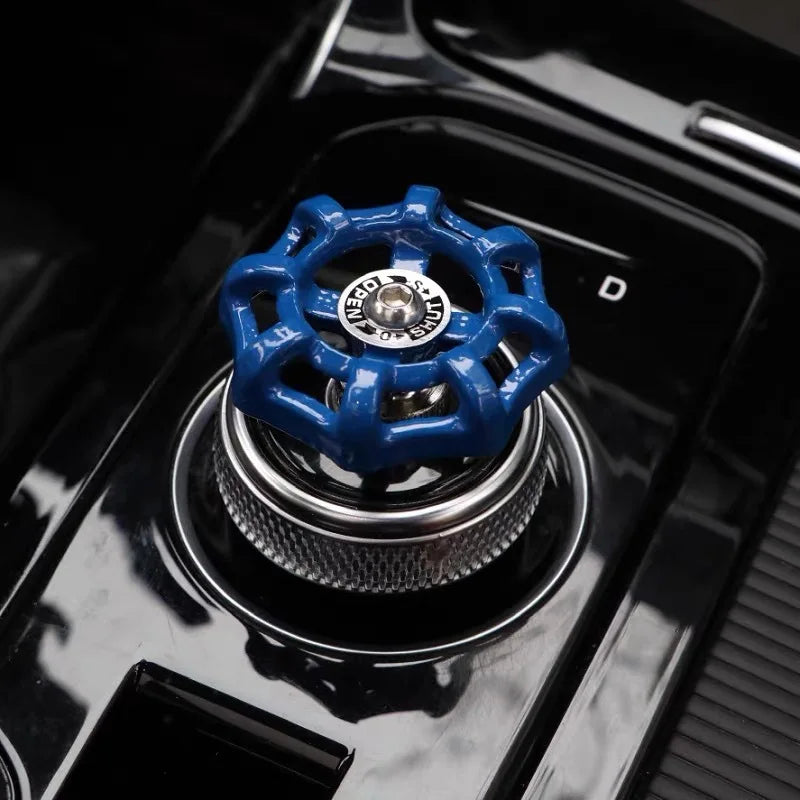 Metal Valve Style Car Interior Decoration Knob