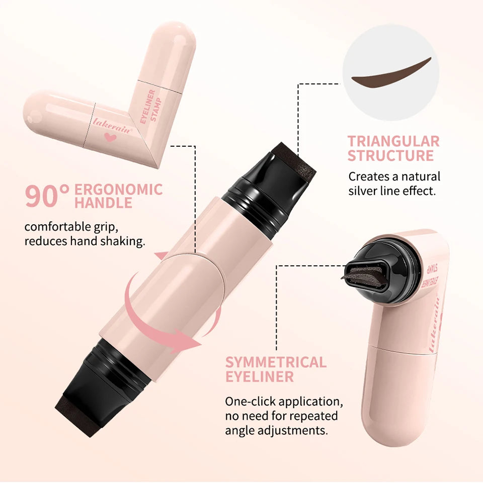 Waterproof Winged Eyeliner Stamp for Beginners