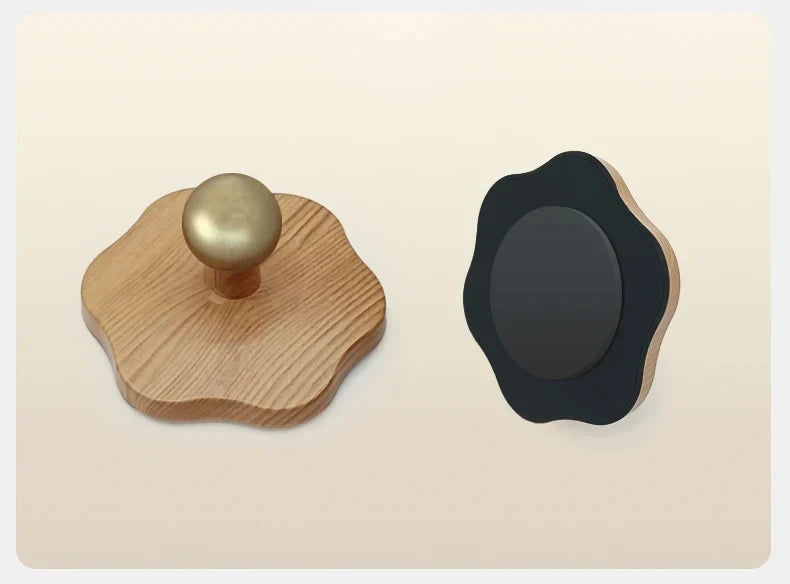 Portable Rechargeable Wooden Magnetic LED Wall Lamp