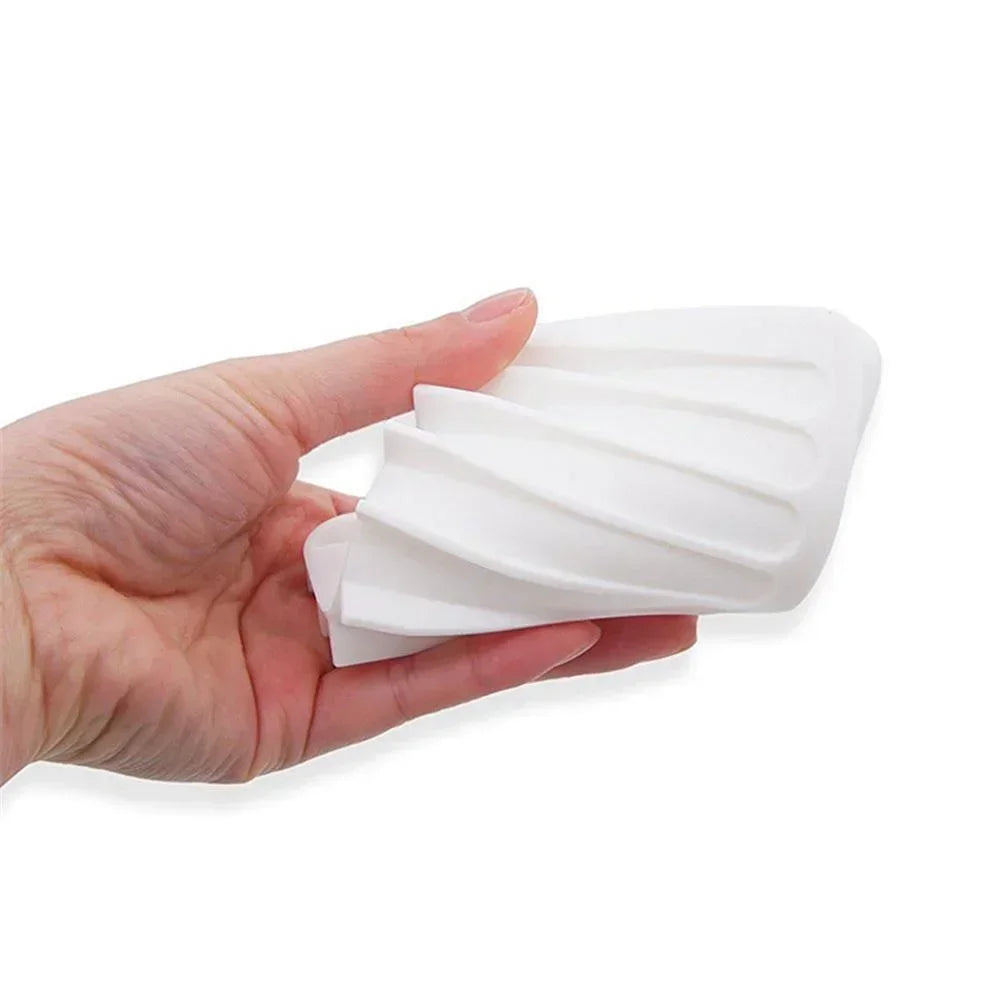 Self-Draining Silicone Soap Dish and Sponge Holder