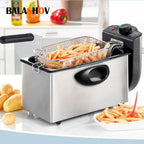 Professional Electric Countertop Deep Fryer for Crispy Snacks