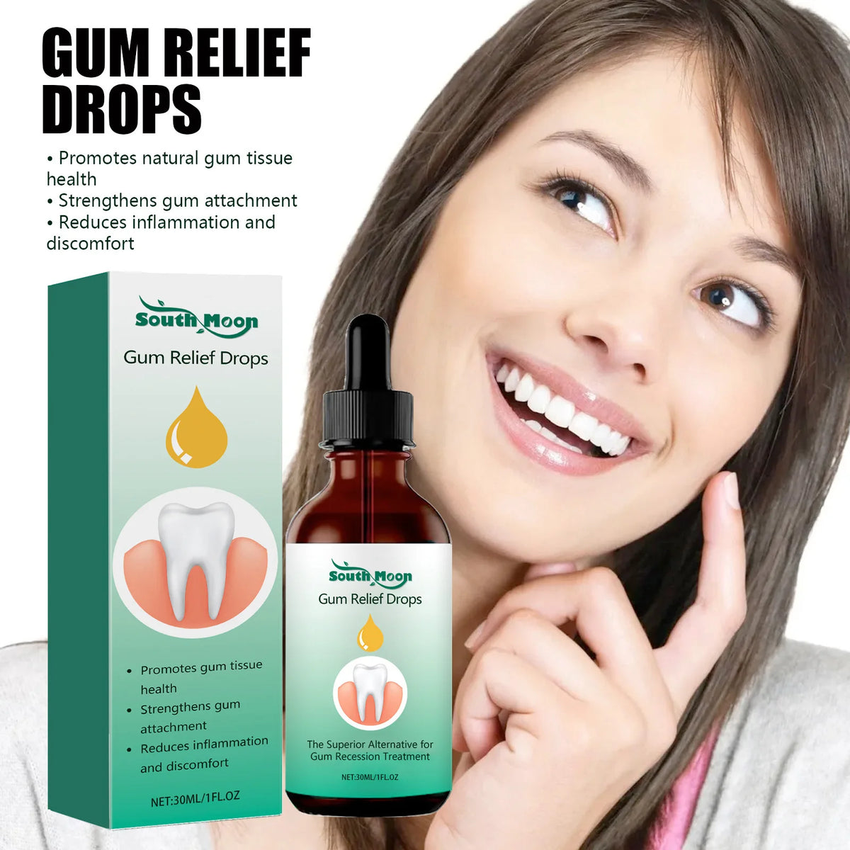 Natural Toothache and Gum Relief Drops