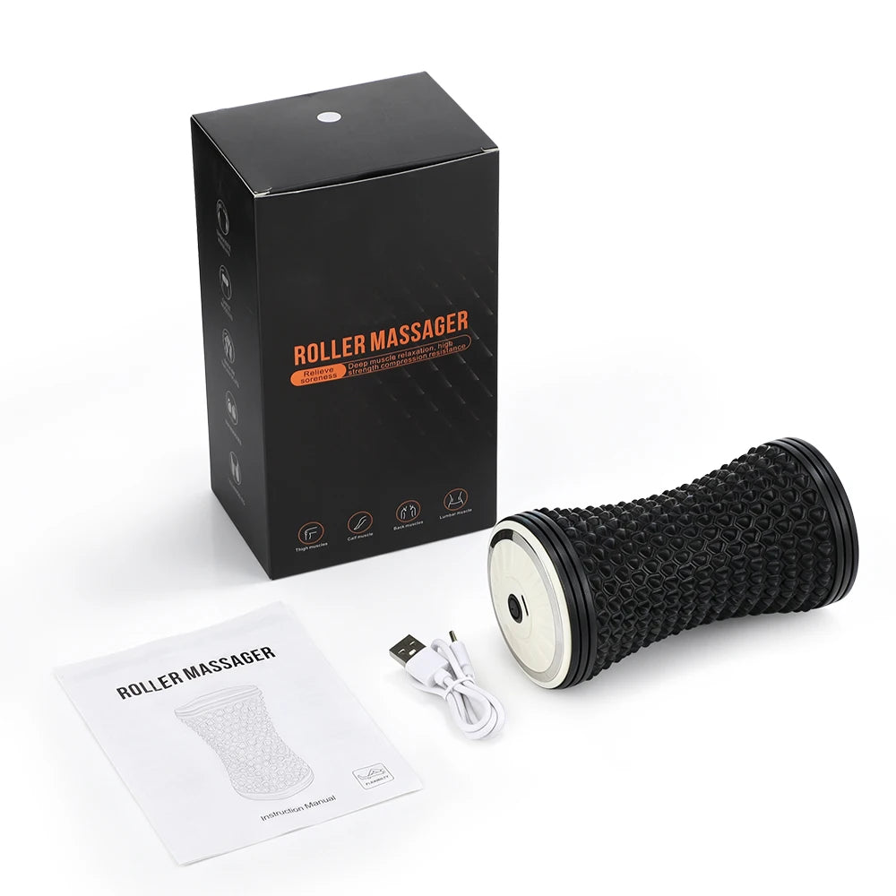 Electric Vibrating Massage Roller for Muscle Recovery