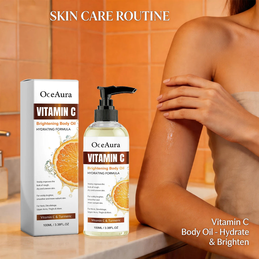 Turmeric and Vitamin C Brightening Body Oil