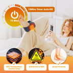 Heated Ankle Massager with Vibration Therapy