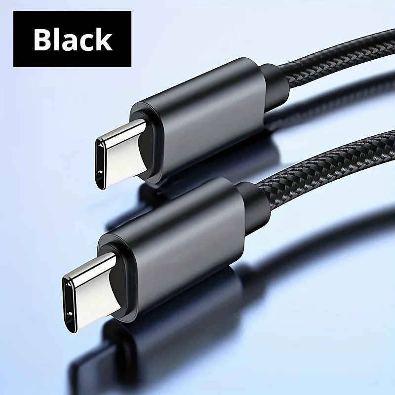 60W USB-C to USB-C Fast Charging Data Cable - 10