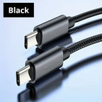 60W USB-C to USB-C Fast Charging Data Cable