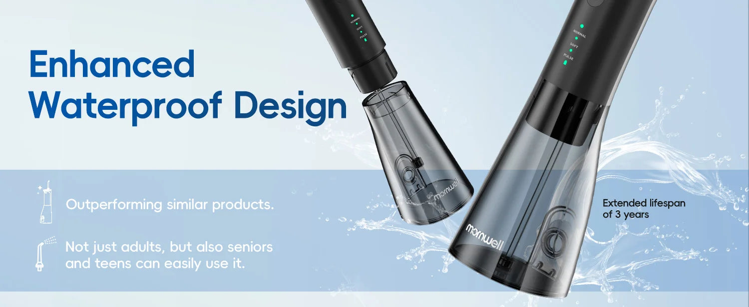 Electric Water Flosser and Sonic Toothbrush Oral Care Combo Kit - 11