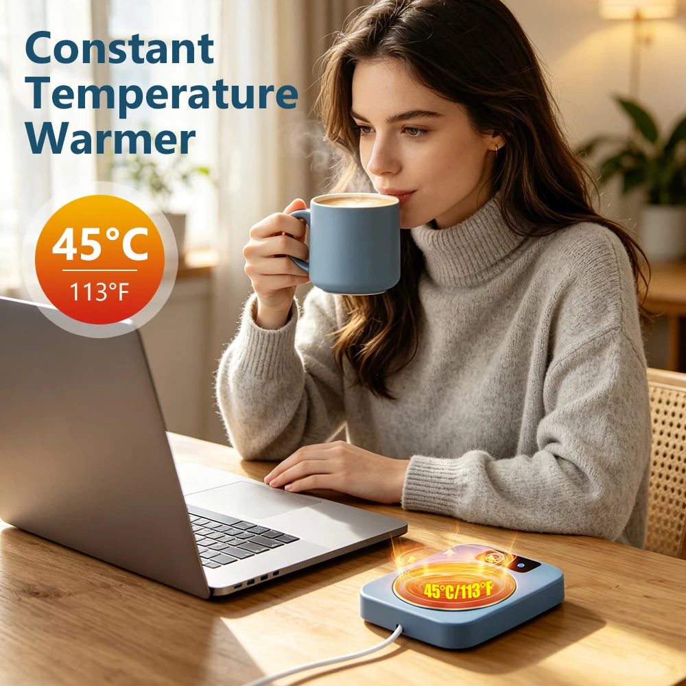 Electric Constant Temperature Mug Warmer Coaster