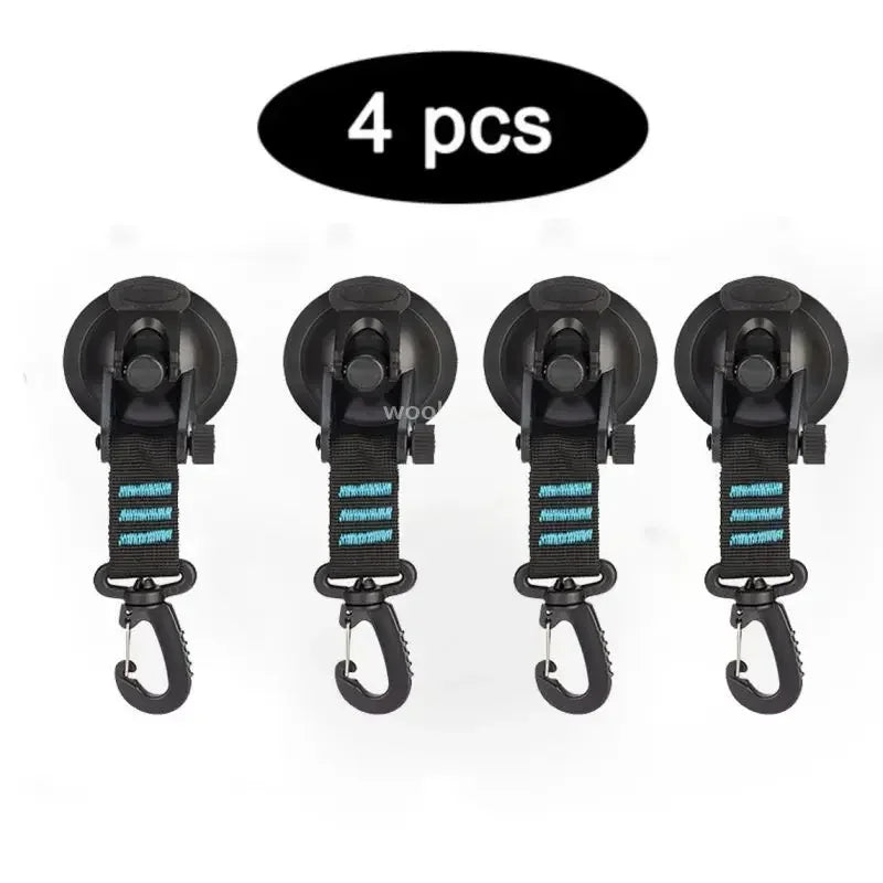 Heavy-Duty Suction Cup Anchors for Camping and Car Awnings