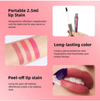 Peel Off Waterproof Lip Stain Tint