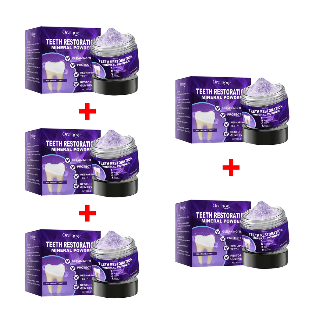 Professional Teeth Whitening and Enamel Restoration Powder