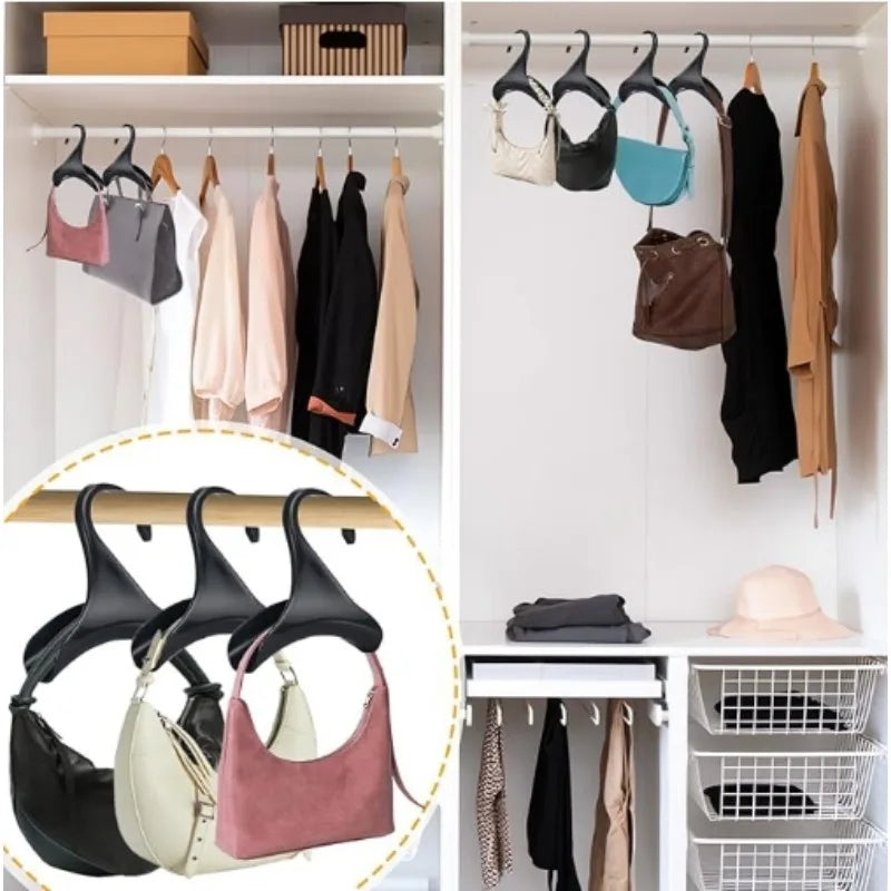 Handbag and Purse Closet Storage Hanger Hooks - 2
