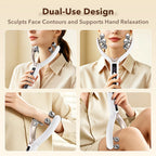 Microcurrent Facial Lifting and Slimming Roller Massager