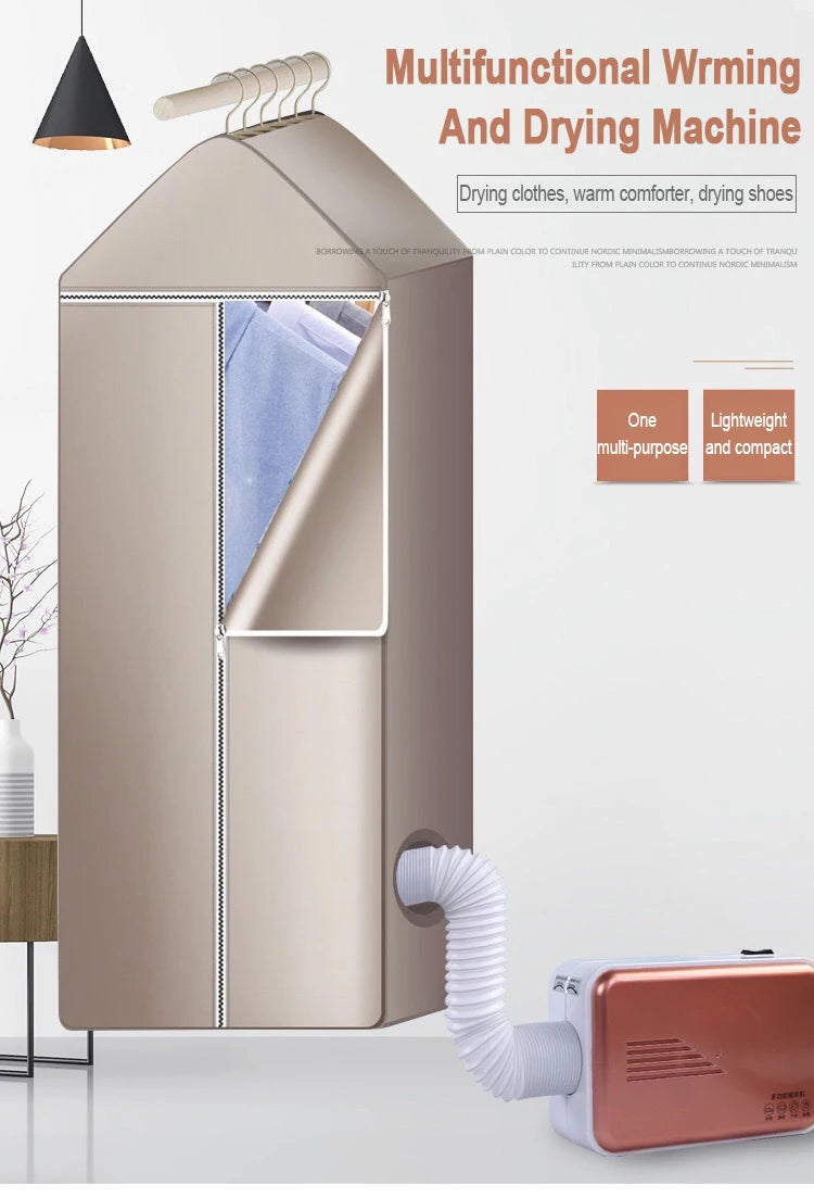 Portable Folding Clothes Dryer for Home and Travel - 7