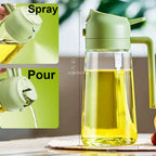 2-in-1 Kitchen Oil Spray and Pour Dispenser