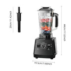 Professional High-Speed Commercial Kitchen Blender