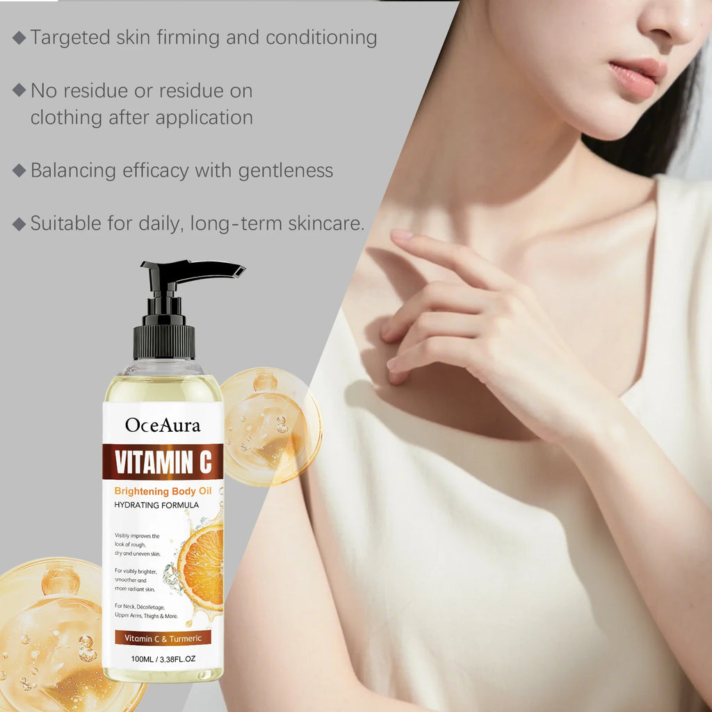 Turmeric and Vitamin C Brightening Body Oil