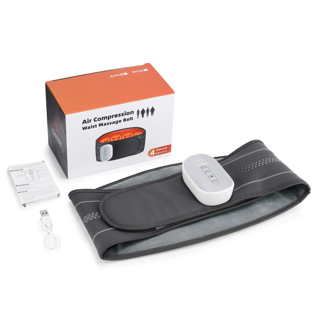 Heated Air Compression Back Massager Belt - 18