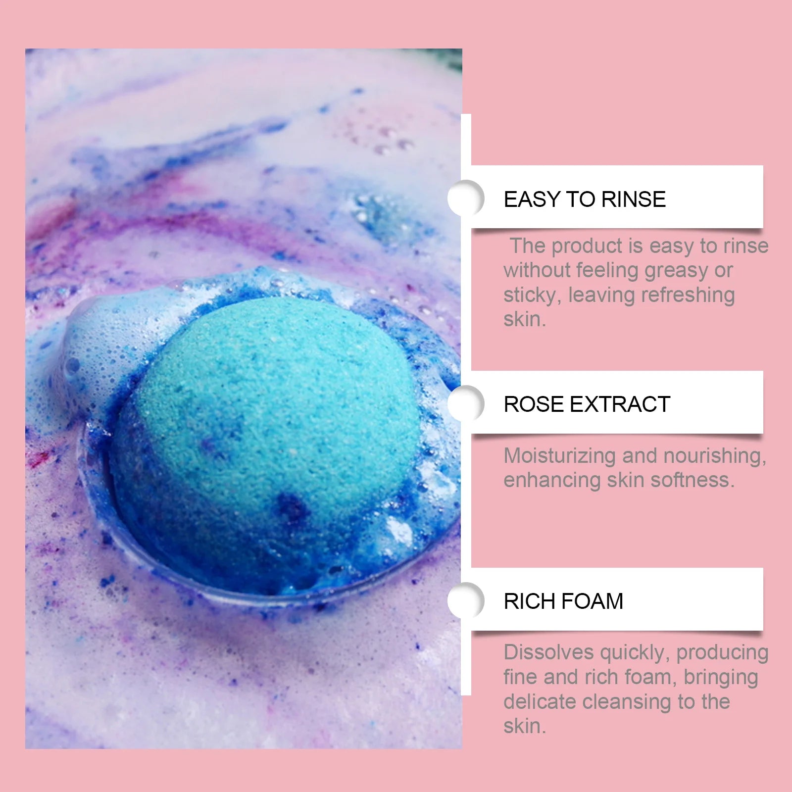 Relaxing Aromatherapy Bath Bomb Set for Skin Moisturizing - 14