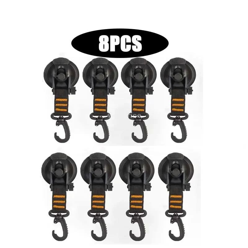 Heavy-Duty Suction Cup Anchors for Camping and Car Awnings