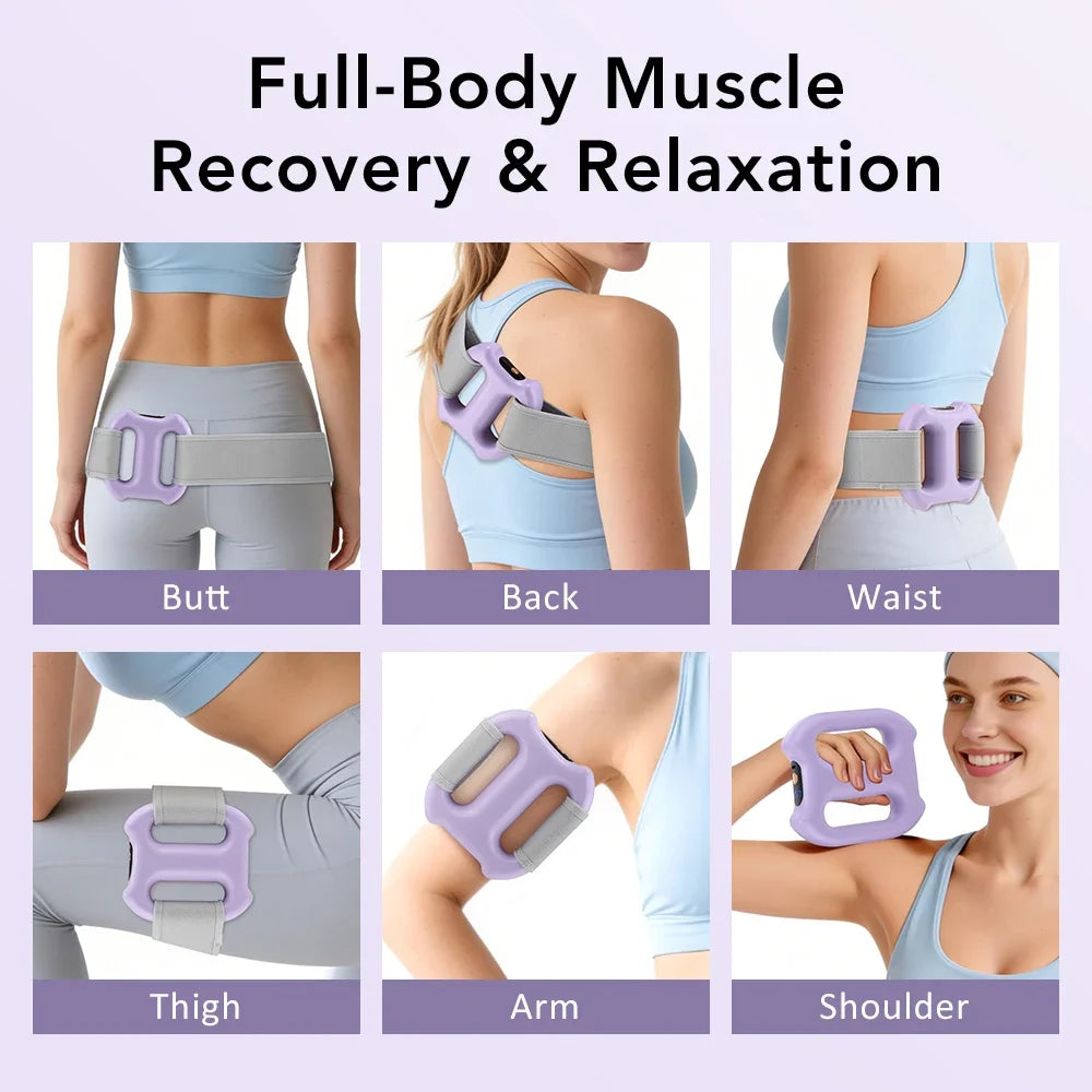 Electric Vibration Body Shaping Fascia Massage Ring