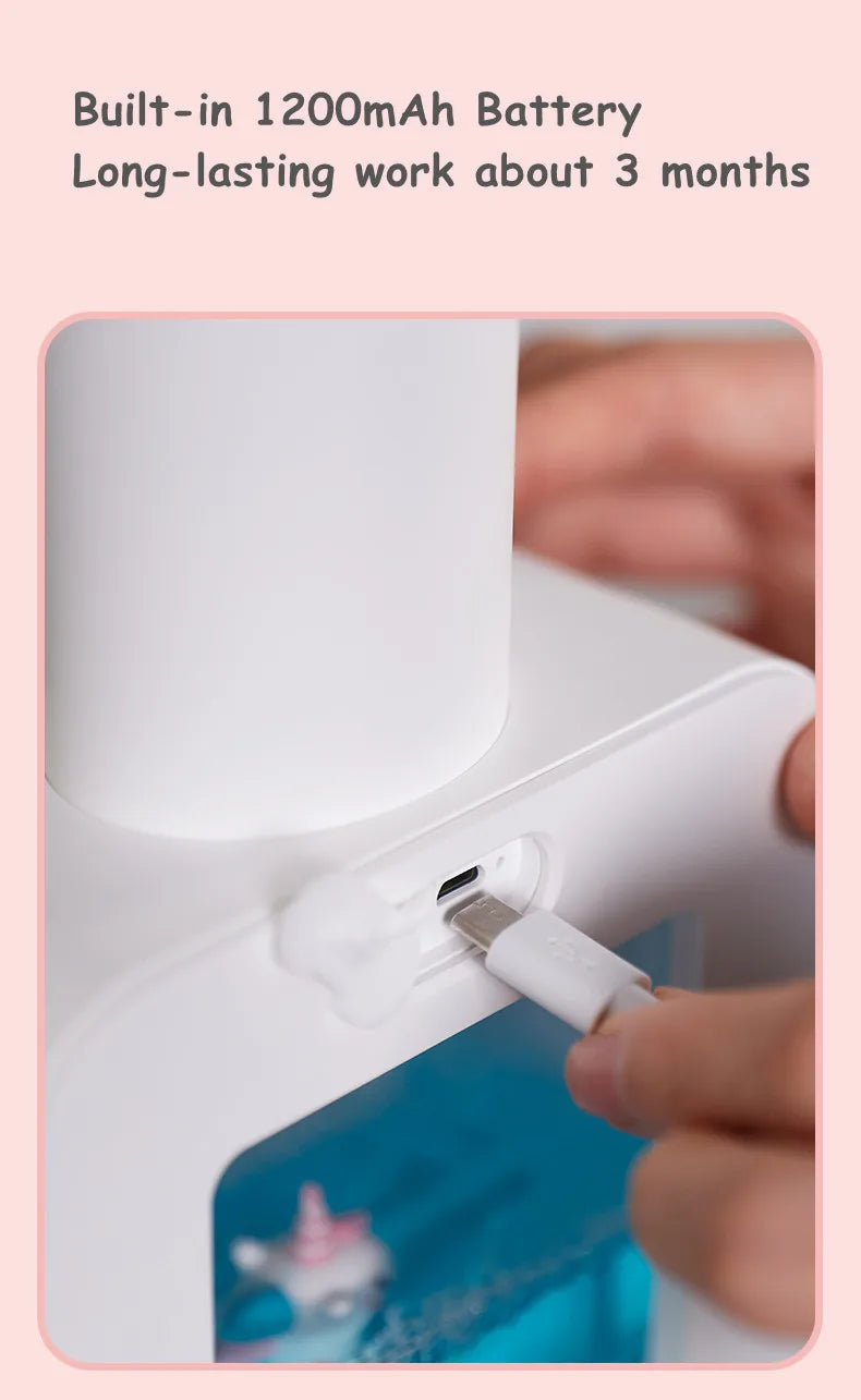 Automatic Touchless Soap Dispenser with Cute Pet Design