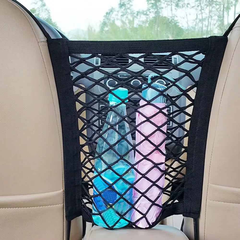 Elastic Car Seat Storage Mesh Organizer