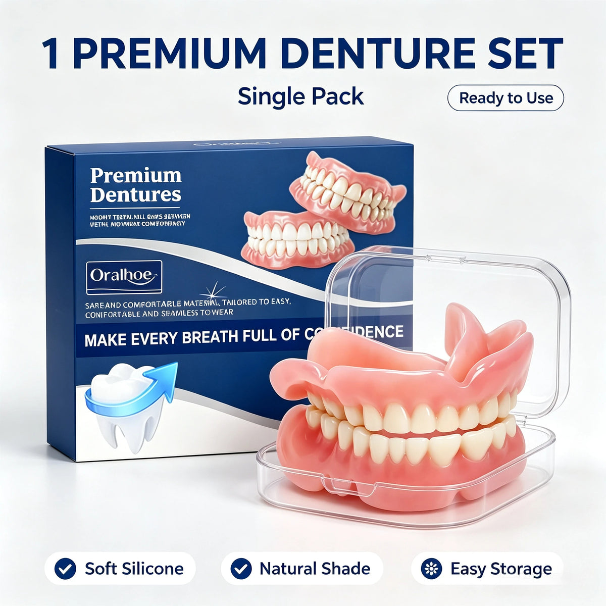 Cosmetic Silicone Teeth Covers for Instant Smile Confidence