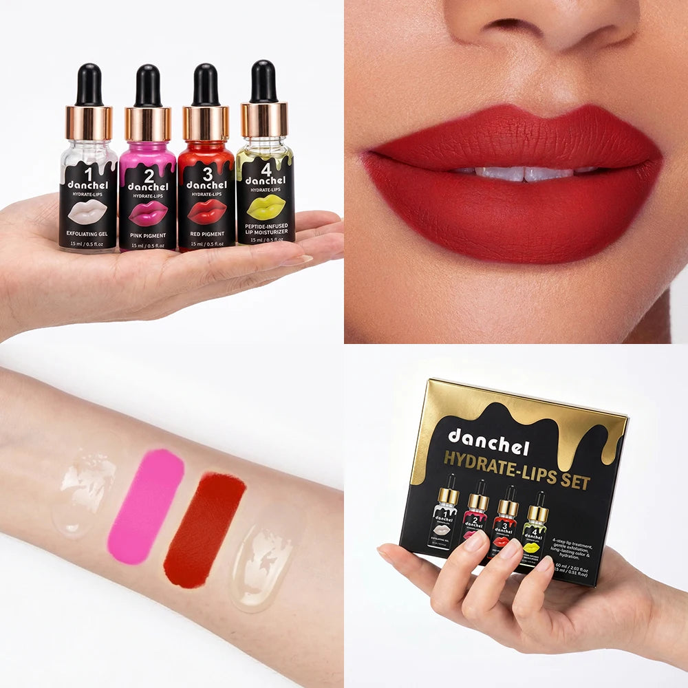4-Step Complete Lip Care and Hydration Treatment Set