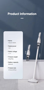 Cordless Handheld Vacuum Cleaner for Home and Car