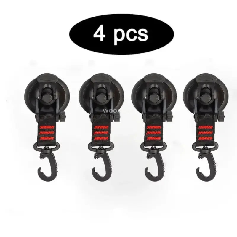Heavy-Duty Suction Cup Anchors for Camping and Car Awnings