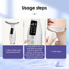 LED Facial and Neck Skin Tightening Beauty Massager