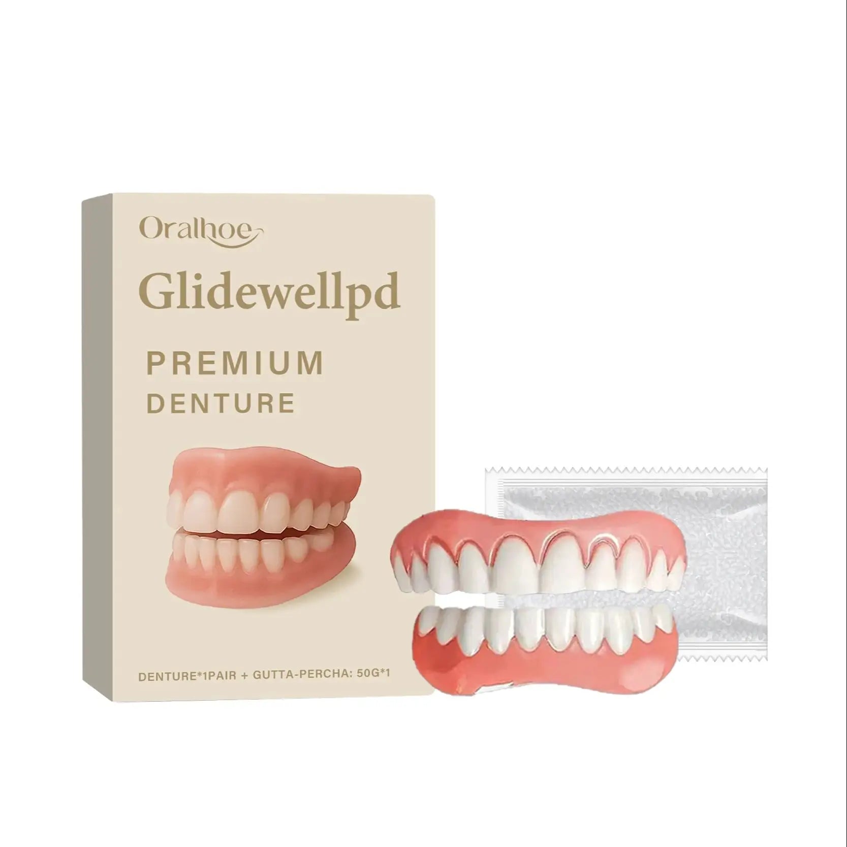 Temporary Silicone Cosmetic Dentures for Smile Improvement - 17