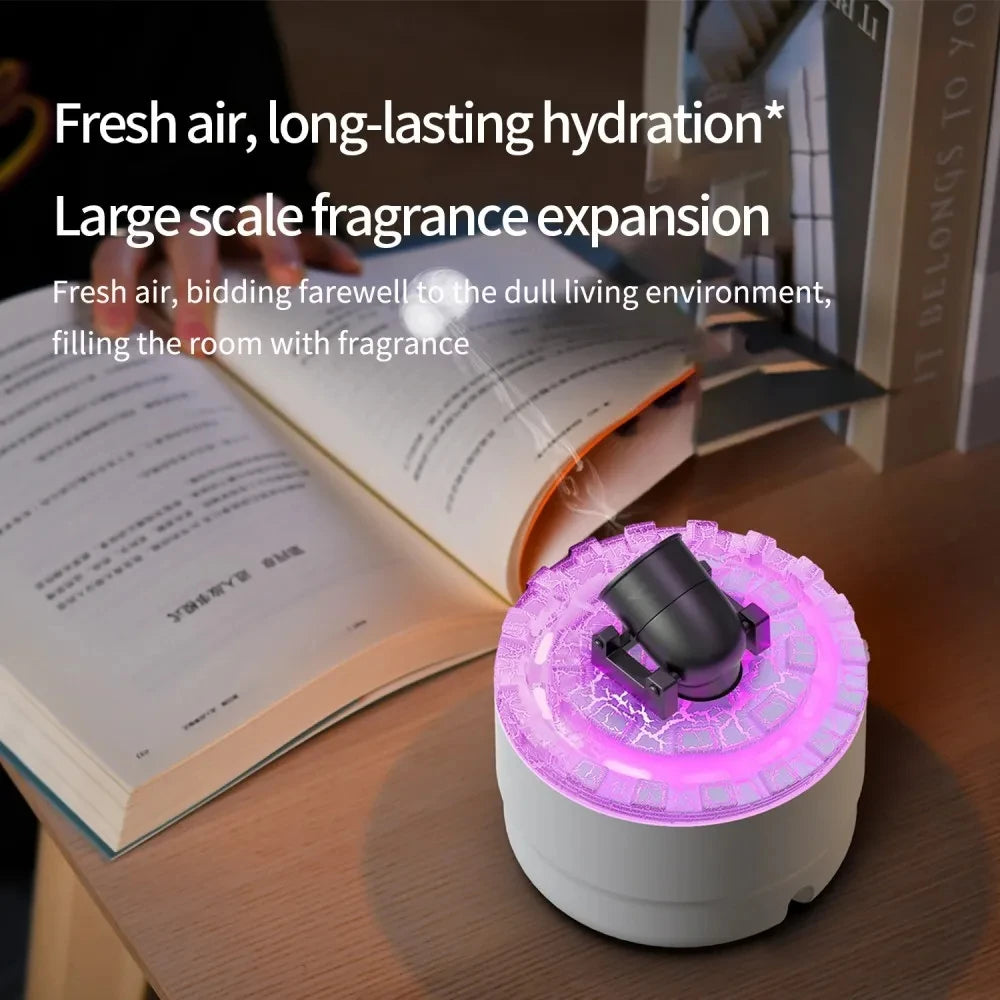 Ultrasonic Essential Oil Diffuser and Humidifier with LED Night Light
