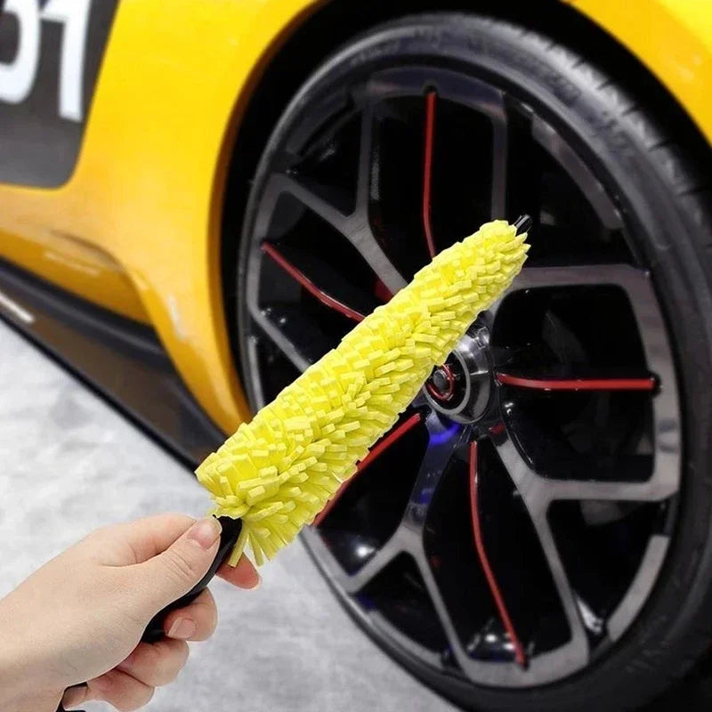 Car Tire Rim and Wheel Cleaning Brush