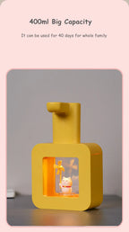 Automatic Touchless Soap Dispenser with Cute Pet Design