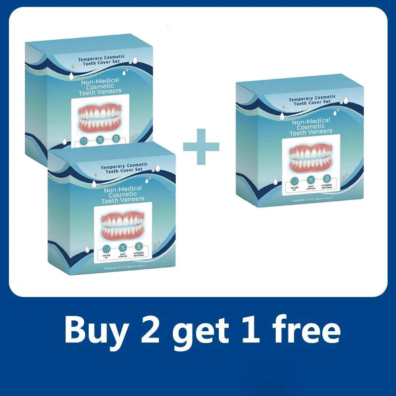 Adjustable Temporary Cosmetic Teeth Veneer Set - 9
