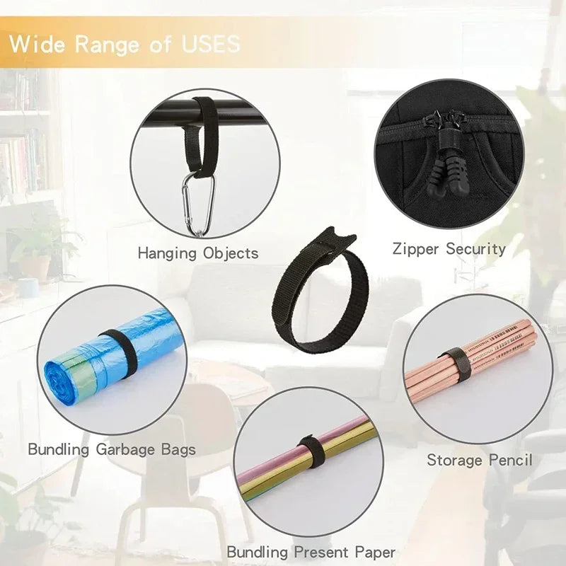 Reusable Cable Organizer Ties for Home and Office