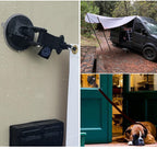 Heavy-Duty Car Suction Cup Anchors for Camping and Tents