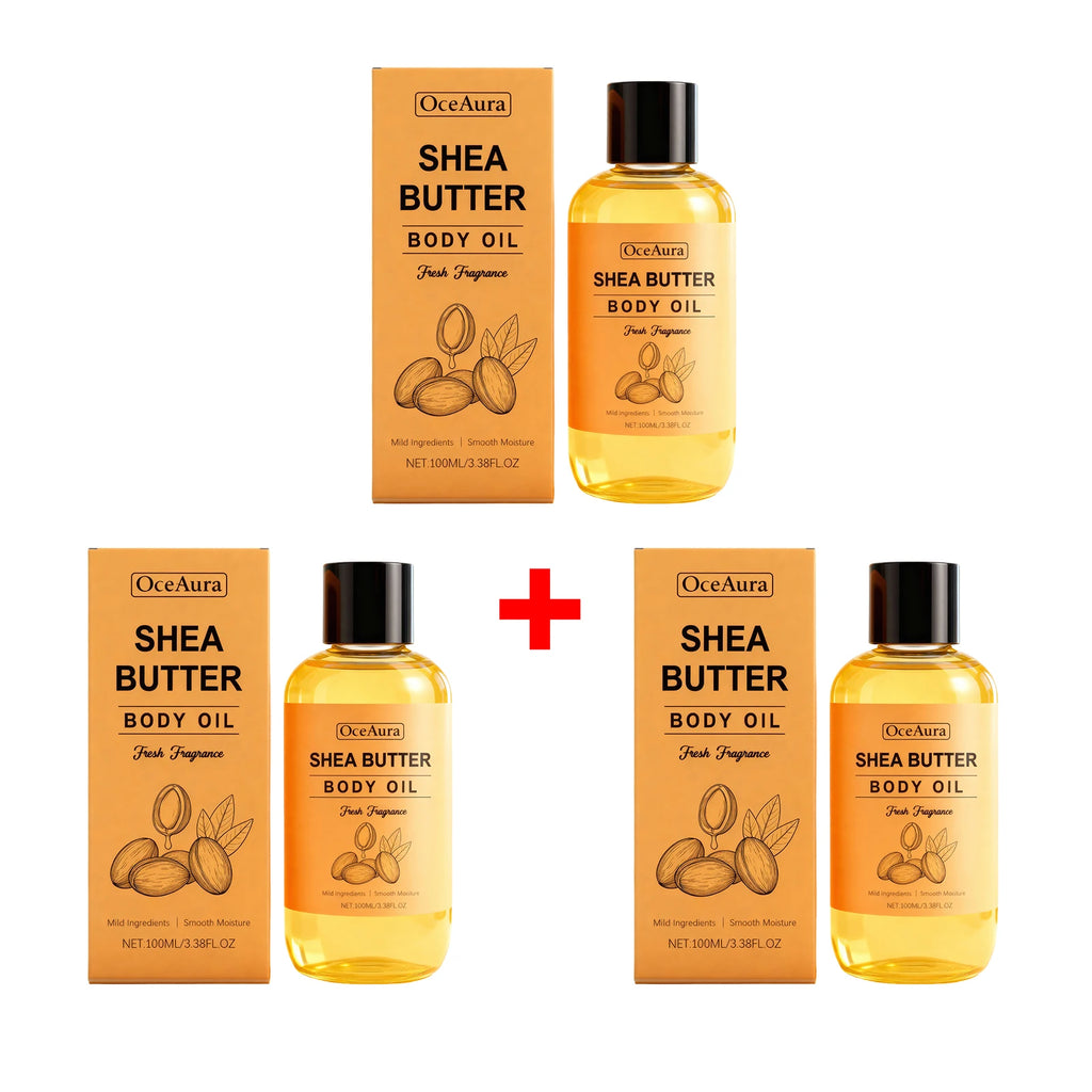 Nourishing Shea Butter Body Oil for Dry Skin Hydration