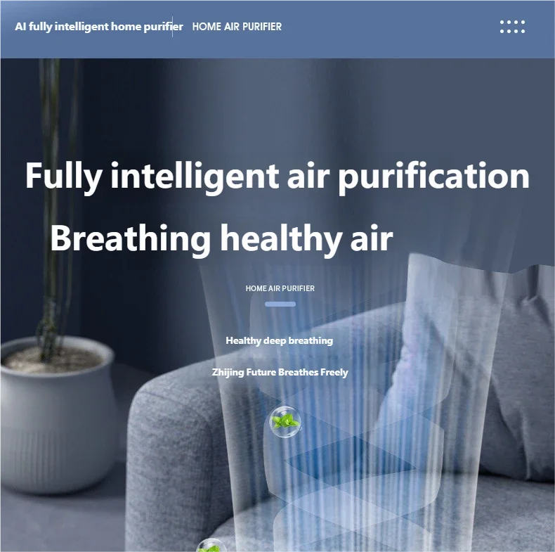 Portable Negative Ion Air Purifier for Home and Office - 6
