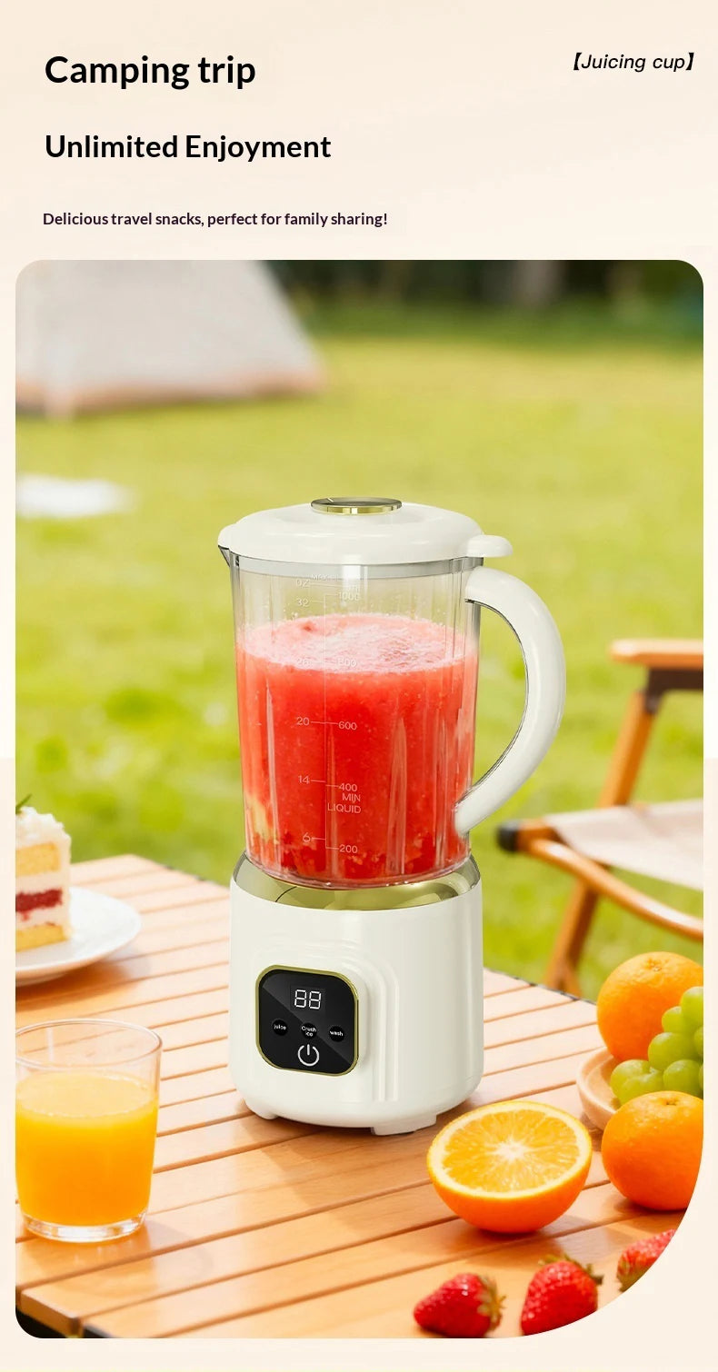 Portable Wireless Electric Fruit and Ice Blender - 22